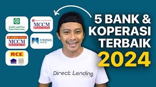 5 Pinjaman Bank Dan Koperasi Kakitangan Kerajaan 2024 [upl. by Elyc]