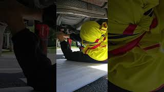 removing base of spare tire Ram promaster 2500 [upl. by Jenna]