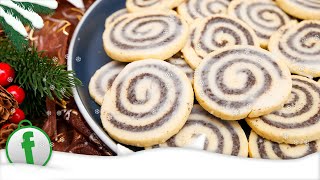 Feine Mohnplätzchen mit Mohnback und Zuckerguss  Weihnachtsgebäck [upl. by Fineberg243]