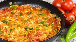 Menemen  Shakshuka  Türkisches Frühstück [upl. by Adoree799]