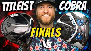 Driver Bracket 2023 FINALS  Titleist TSR3 vs Cobra Aerojet LS [upl. by Rose]