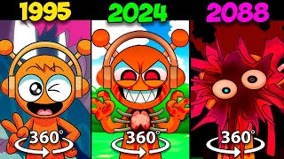 360° VR Incredibox Sprunki 1995 vs 2024 vs 2088  Oren [upl. by Ecinrahs]