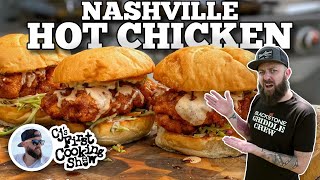 Spicy amp Crispy Nashville Hot Chicken Sandwiches  Blackstone Griddle [upl. by Ykcir]