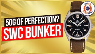 50 Grams Of Perfection The Impressive SWC Bunker Titanium Field Watch [upl. by Broeker]