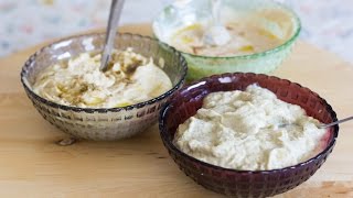 Hummus Tehina e Babaghanoush Cucina Israeliana Tradizionale [upl. by Changaris]