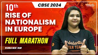 Rise of Nationalism in Europe  Class 10  CBSE 2024  Suba Ma’am [upl. by Aicilic]