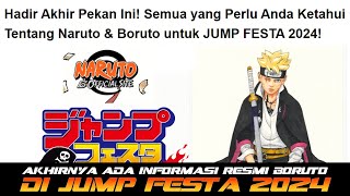 AKHIRNYA ADA INFORMASI RESMI BORUTO DI JUMP FESTA 2024 [upl. by Ulrich]