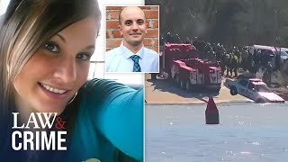 Handcuffed Mom Drowns in Cop Car After Rookie Deputy Crashed into River While Texting [upl. by Ikila]