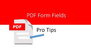 Create Fillable Forms Using Adobe® Acrobat® DC  2021 Pro Tips [upl. by Nessaj]