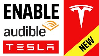 Tesla How To Enable Or Disable Audible And Other Media Player Apps Spotify Apple Music  2024 [upl. by Steady]