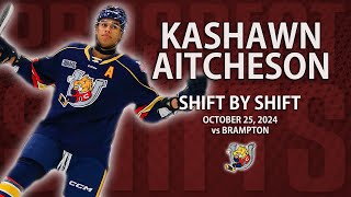 Kashawn Aitcheson vs Brampton  Oct 25 2024 [upl. by Yrelle]