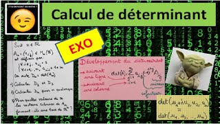 Déterminant  Exo  Calculs de déterminant [upl. by Toland]