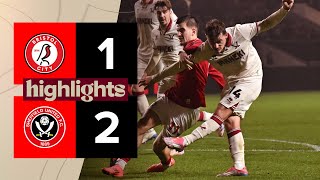 Bristol City 12 Sheffield United  EFL Championship highlights [upl. by Orman761]