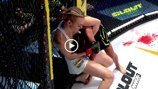 Marianna Schreiber vs Najlepsza polska dzienikarka  Gala Clout MMA 3 Cała walka trwała 3 rundy [upl. by Nahama]