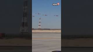 UAE  India Air Force Helicopter Sarang At UAE Air Show Watch  IAF  N18S  shorts [upl. by Nylatsirk]