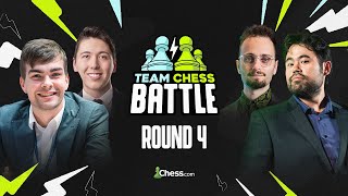 Team Chess Battle 2024 Quarterfinal 4  Hikaru amp GothamChess vs Chessbrah Eric Hansen amp Van Foreest [upl. by Nyrat659]