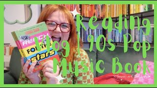 Reading Vlog  90s Pop Music Book  Laurens Friday Reading Vlog XII  Lauren and the Books [upl. by Morocco]