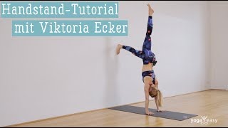 Tutorial Yoga Handstand  Anleitung von Viktoria Ecker [upl. by Illona972]