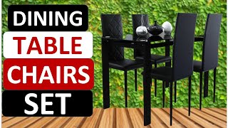 Top 5 Best Dining Table Chairs Set in 2025 on Aliexpress [upl. by Llekim197]