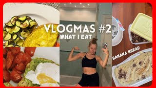 WHAT I EAT IN A DAY  ricetta banana bread  VLOGMAS2  FC [upl. by Coltson200]