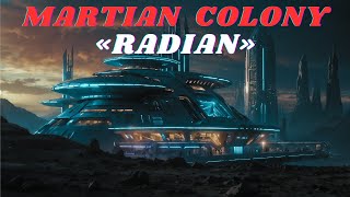 🌌 Dystopian Soundscape  🧑‍🚀 MARTIAN COLONY «RADIAN»  Space Ambient  SLEEPYJEDI [upl. by Gosney]