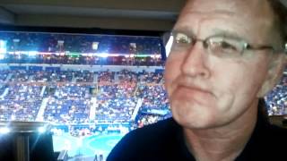 Dan Gable at the 2012 NCAA wrestling championships [upl. by Naro680]