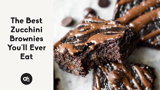 The BEST Zucchini Brownies Youll Ever Eat [upl. by Anigroeg397]