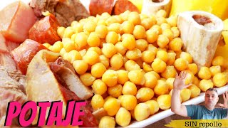 Así preparaba mi abuela el COCIDO MADRILEÑO 🍲😋 SIN REPOLLO potaje tradicional receta de mi abuela [upl. by Gennifer]