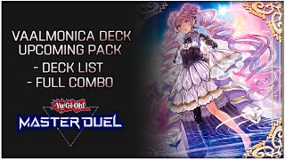 Combos Guide amp Deck List for Vaalmonica Deck YuGiOh Master Duel [upl. by Benetta670]