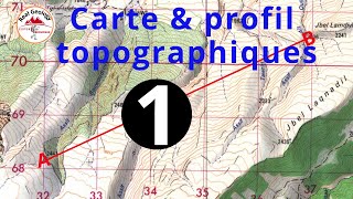 Carte et profil topographiques pour tous niveaux confondus collégiales universitaires [upl. by Mllly]