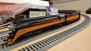 Broadway Limited Paragon 4 Southern Pacific GS4 review and vs MTH [upl. by Noivert469]