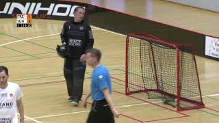 FLOORBALL Highlights Frederikshavn Blackahwks  Sunds Seahawks  Select Floorball Ligaen 20212022 [upl. by Yrohcaz]