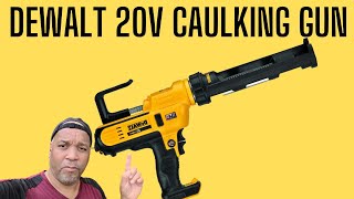 DEWALT 20V Cordless Caulking Gun DCE560B [upl. by Eitnom]