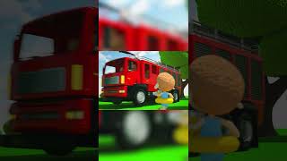 An Empty Swimming Pool amp Fire Truck Helps Kids  Dunny Cartoon for Children  Dolly and Friends 3D [upl. by Atinomar]