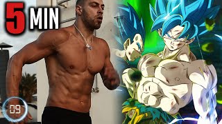 Solo 5 MIN y eres VEGETA  Quitar Grasa Abdominal  Rutina de Ejercicios [upl. by Ahsrav389]