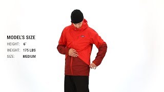 Patagonia Snowshot Snowboard Jacket Fit Review  Tactics [upl. by Llenyaj948]