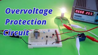 Overvoltage Protection Circuit with TL431 IC [upl. by Lenra]