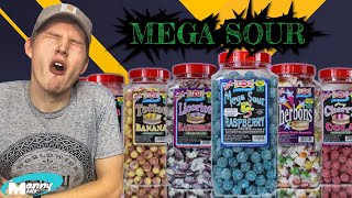 Sourest Candy In The World Barnett’s Mega Sour Challenge [upl. by Liggett72]