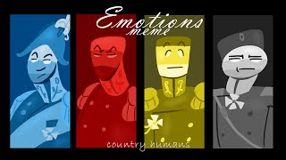 EmotionsMEMERussian empireCOUNTRYHUMANS [upl. by Nessy]