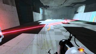 Portal 2 Walkthrough  Chapter 7  Part 5 Portal Gel Room 3 of 3 [upl. by Gnouh]