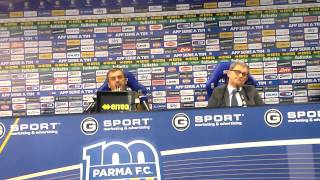 Manenti e Alborghetti presentazione Parma FC 2 parte [upl. by Tarabar]