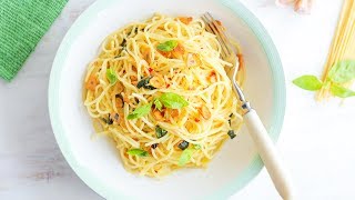 SPAGHETTI AGLIO E OLIOUSTUROI ȘI ULEI DE POST  Valeries Food [upl. by Mercy]