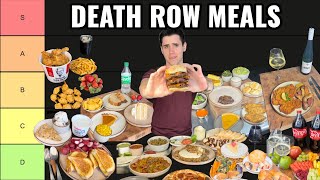 Ranking EVERY Death Row Meal  Part 1 [upl. by Kcirttap769]