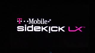 T Mobile Sidekick LX 2009 Startup and Shutdown [upl. by Atalante903]