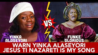 YINKA ALASEYORI IS NOT THE OWNER OF  JESU TI NAZARETH IT IS MY SONG FUNKE GLORIOUS [upl. by Mansfield814]