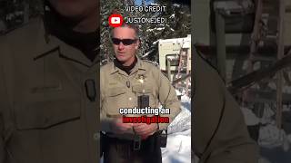 Trespassing Cop Gets Kicked Off Private Property shorts police [upl. by Ummersen]