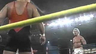 NWA World Heavy Ch  Jeff Jarrett vs Curt Hennig [upl. by Callan299]