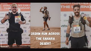 Conquering the Sahara My 252km Marathon des Sables Journey 2024 [upl. by Pammie536]