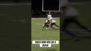 OL DESTROYS CORNER ON SCREEN 😵 football highlights massachusetts [upl. by Lincoln27]