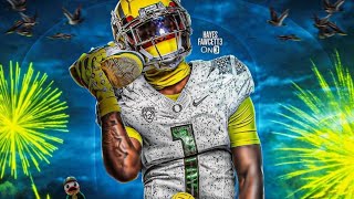 🚨🚨 Top 247 2025 5Star WR Dakorien Moore Commits To Oregon 🚨🚨  Full Highlight Tape [upl. by Kram]